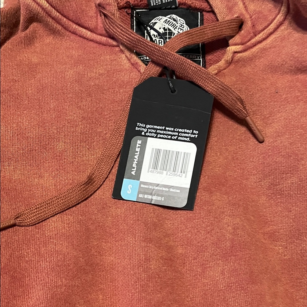 Alphalete Burnt Orange Hoodie - Picture 3 of 4